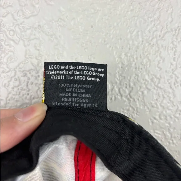 Lego 2011 Mini Figure Print Medium Snapback Hat - Picture 10 of 10